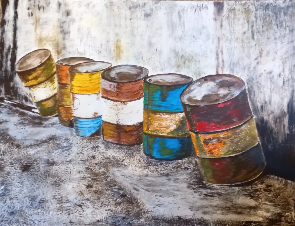 Pots de peinture